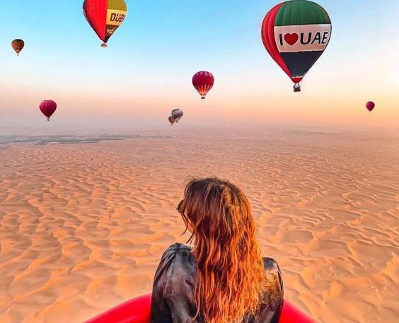 Hot Air Balloon Ride in Dubai (Deluxe).